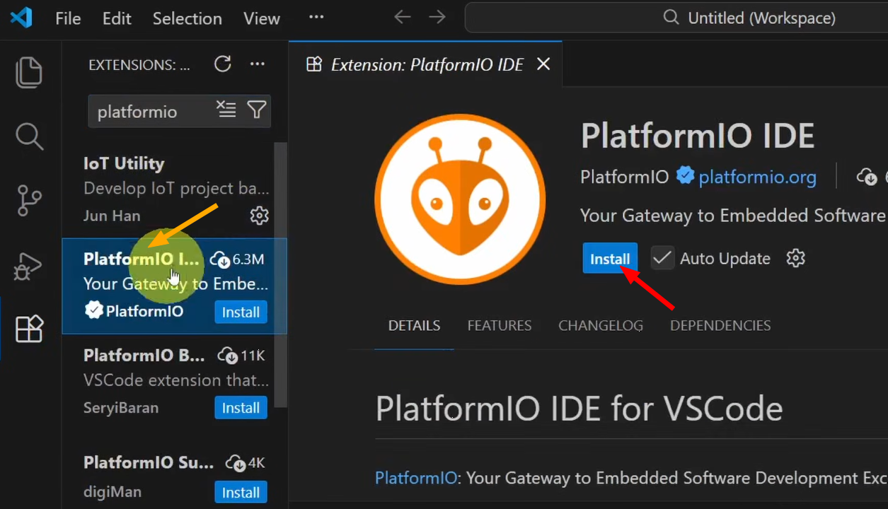 Mastering VSCode with PlatformIO for (ESP32, Arduino,STM32 ...) - DIY ...