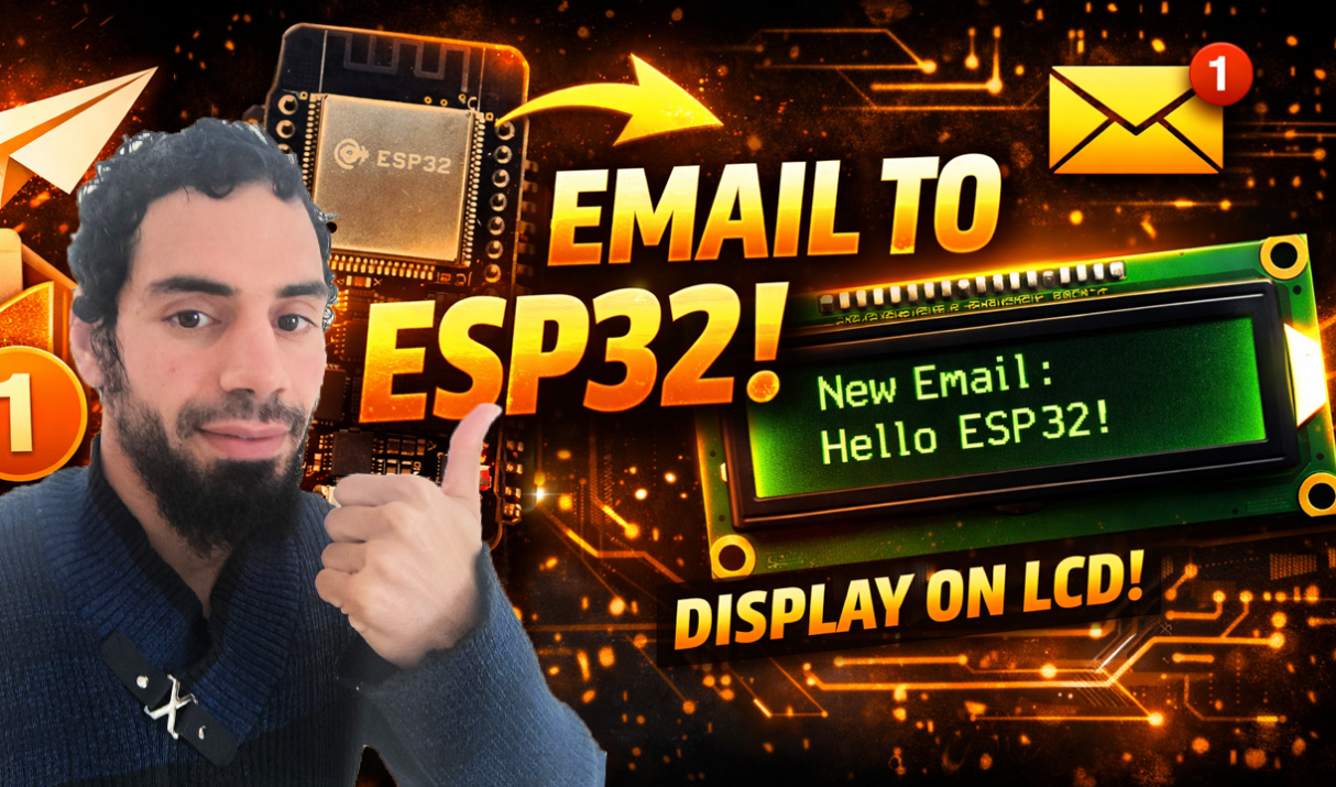 Build a Smart IoT Mailbox: Display Emails on an LCD with ESP32