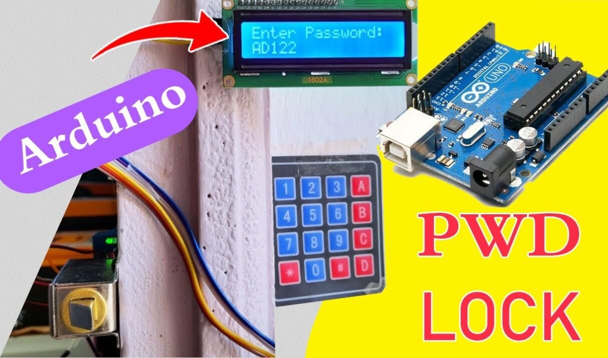 Arduino Password Door Lock System – DIY Project