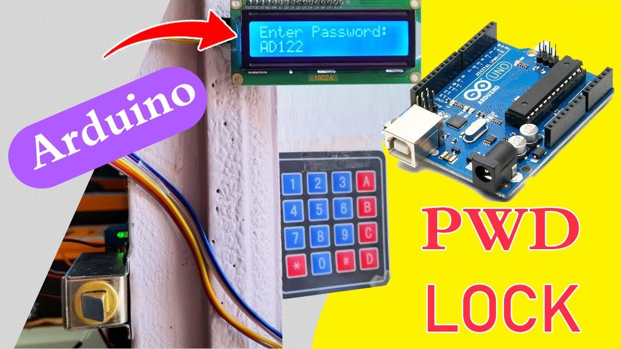 Arduino Password Door Lock System - DIY Project - DIY TechRush