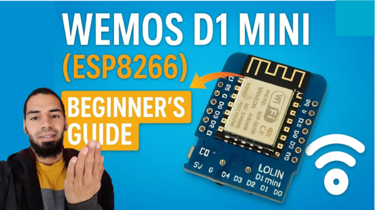 Wemos D1 Mini (ESP8266): A Complete Beginner’s Guide