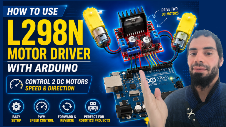 How to Control 2 DC Motors with Arduino & the L298N Motor Driver: Complete Guide